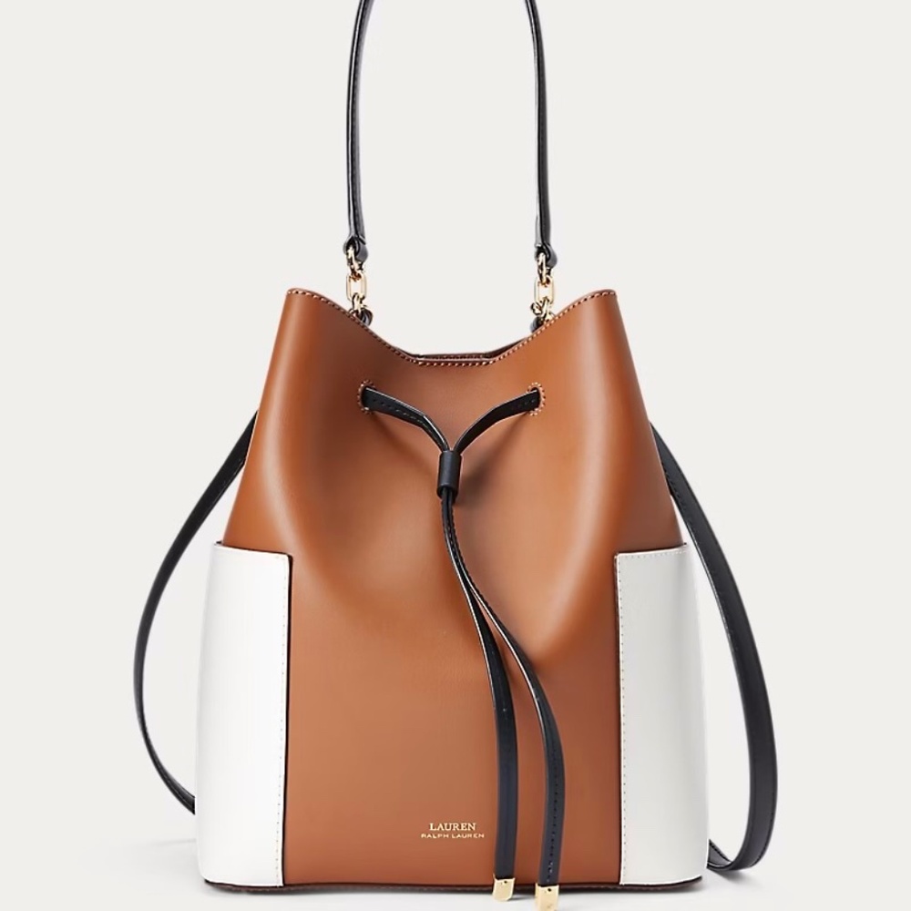 Lauren Ralph Lauren Debby Drawstring Bucket Bag